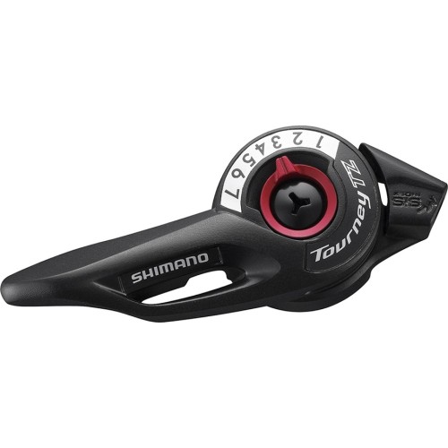 Pavarų rankenėlė (dešinė) Shimano TOURNEY TZ SL-TZ500 7-speed Thumb Shifter // 2050 mm, Thumb Shifter