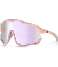 Okulary rowerowe Magicshine MORPHER, fotochromowe soczewki lustrzane (jasnobrązowe/różowe)
