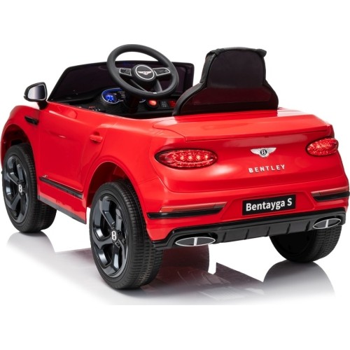 Vehicle Bentley Bentayga S Red