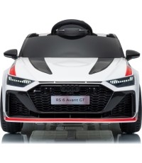 Vehicle Audi RS6 Avant GT White