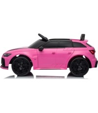 Pojazd elektryczny Audi RS6 Avant GT, różowy