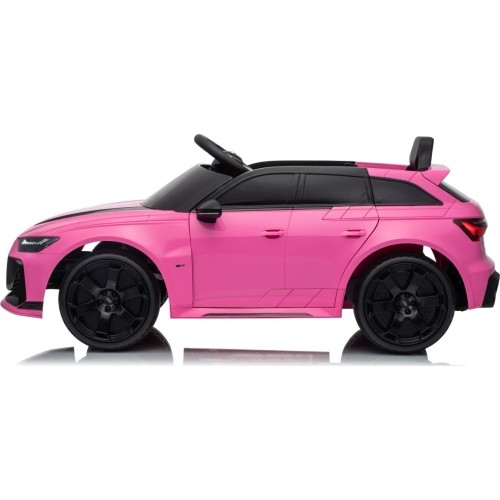 Pojazd elektryczny Audi RS6 Avant GT, różowy