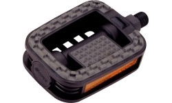 Pedały FORCE 807 Anti-slip (plastik, czarne)