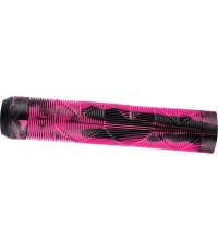 Chwyty kierownicy FORCE BMX (czarno-różowe) 145mm