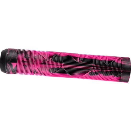 Chwyty kierownicy FORCE BMX (czarno-różowe) 145mm