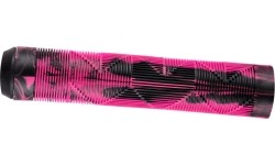 Chwyty kierownicy FORCE BMX (czarno-różowe) 145mm