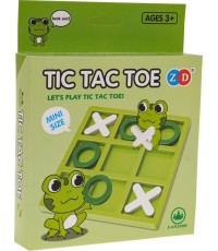 Tic Tac Toe Logic Game Frog Version