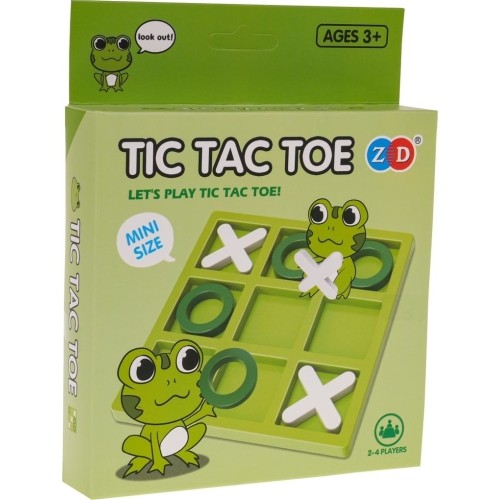 Tic Tac Toe Logic Game Frog Version