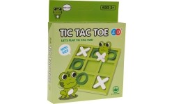 Tic Tac Toe Logic Game Frog Version