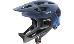 Šalmas Uvex react jr fullface dusk blue matt