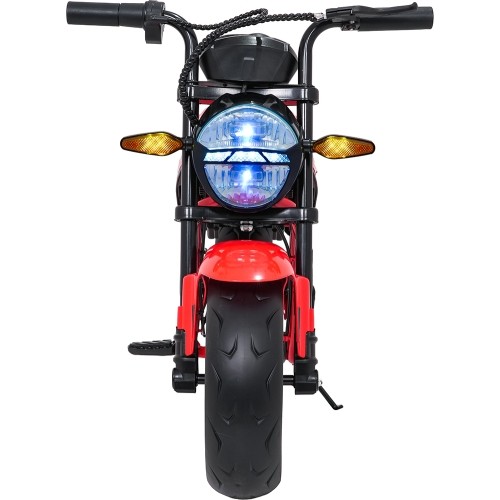 Motocykl elektryczny SUPERMOTO, czerwony