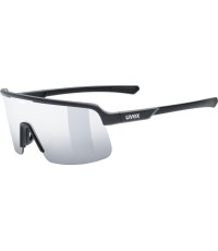 Akiniai Uvex dyrt black matt / mirror silver