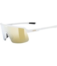 Akiniai Uvex dyrt white matt / mirror gold