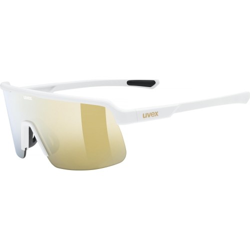 Okulary Uvex white matt / mirror gold