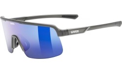 Okulary Uvex dyrt smoke matt / mirror blue