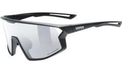 Okulary Uvex Sportstyle V, black matt / litemirror silver