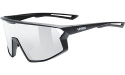 Okulary Uvex skyryse black matt / mirror silver