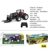 Red R/C Tractor With Tour