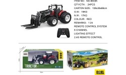 Red R/C Tractor With Tour