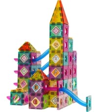 Magnetic Blocks Castle Track Ball 139 pcs.
