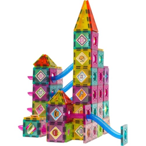Magnetic Blocks Castle Track Ball 139 pcs.