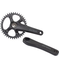 Priekinis žvaigždžių blokas Shimano GRX FC-RX610 Gravel // 170 mm, 40T // 1 x 12-speed