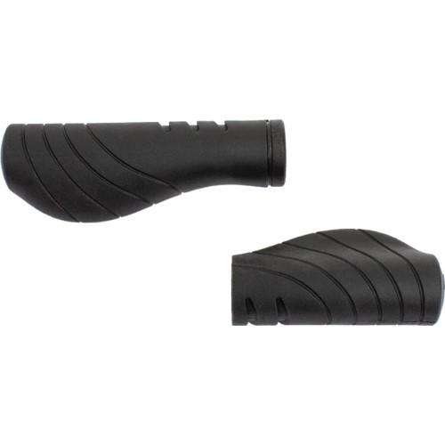 Chwyty kierownicy rowerowej ERGO VELO VLG-1605 132/92 mm, czarne