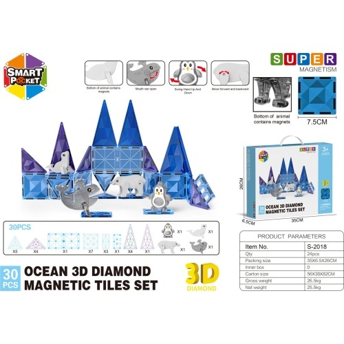 ICE SNOW Building Blocks Set 30pcs.