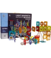 Magnetic Building Blocks Luminous Ball Set 228 pcs.