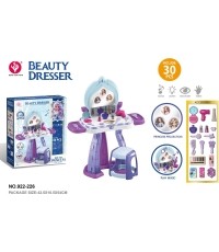Dressing Table with Light and Sound Function + Accessories