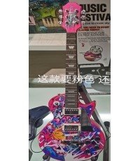 Guitar + Microphone Set Pink