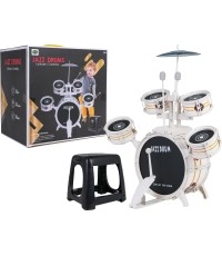 MEGA Drum Set White