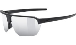 Okulary Uvex Vectiv Set black matt / mirror silver