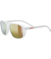 Akiniai Uvex cosmic white matt / mirror red