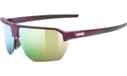Okulary Uvex Vectiv Set Cranberry Trans. Matt / Mirror Rose