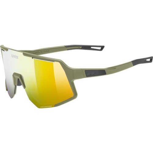 Okulary Uvex sequenze CV olive matt / mirror yellow