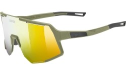 Okulary Uvex sequenze CV olive matt / mirror yellow
