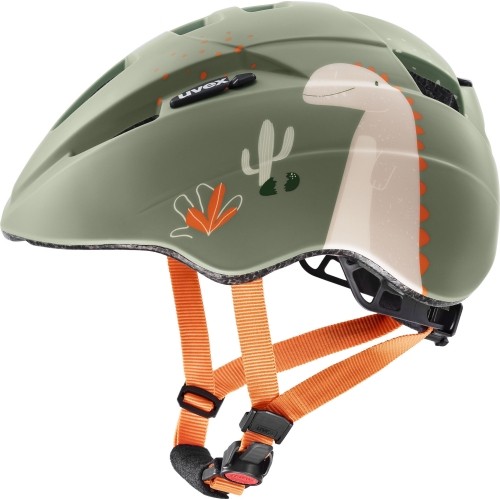 Kask Uvex Kid 2 CC, sage green dino matt