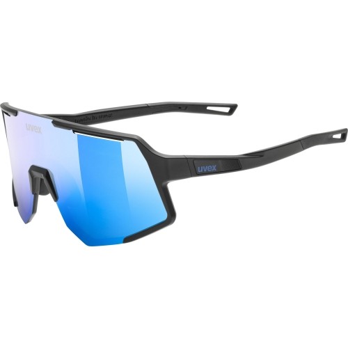 Okulary Uvex Sequenze black matt / mirror blue
