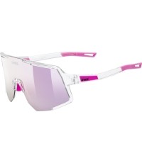 Akiniai Uvex sequenze clear / mirror pink