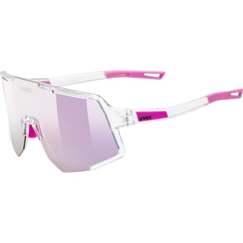Okulary Uvex Sequenze, clear / mirror pink
