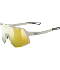 Akiniai Uvex sequenze grey matt / mirror gold