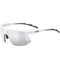 Akiniai Uvex aerios white / mirror silver