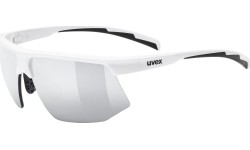 Okulary Uvex aerios white / mirror silver