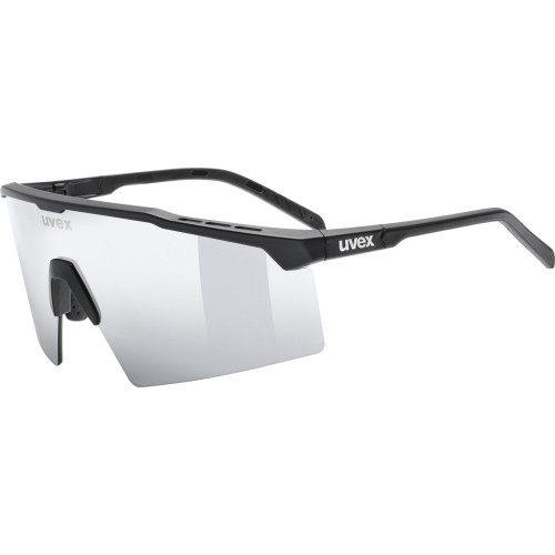 Okulary Uvex Flowline, black matt / mirror silver