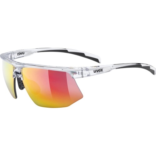 Okulary Uvex aerios clear / mirror red