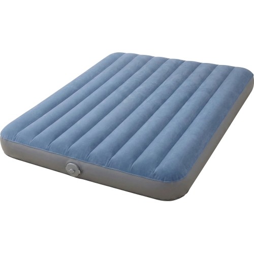 Materac dmuchany dwuosobowy 203x152x25 cm z wbudowaną pompką elektryczną INTEX 64189