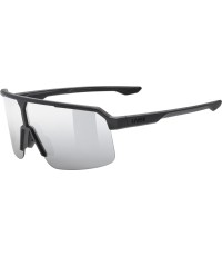 Akiniai Uvex ramp black matt / mirror silver