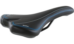 Siodełko Selle MonteGrappa Bora (czarny/niebieski) 275x145mm