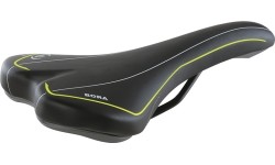Siodełko Selle MonteGrappa Bora (czarno-żółte) 275x145mm